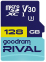 Карта пам'яті GoodRam RIVAL microSDXC 128GB V30 (UHS I U3) + ad Карта пам'яті GoodRam RIVAL microSDXC 128GB V30 (UHS I U3) + ad - фото 1