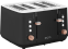 Тостер ECG ST 4768 Timber Black - фото 2.