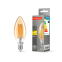 LED лампа TITANUM Filament C37 4W E14 2200K бронза LED лампа TITANUM Filament C37 4W E14 2200K бронза - фото 1
