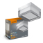 LED світильник IP65 квадратний VIDEX VL-BHD02-09CWW 9W 2800-4000-6000K White - фото 1