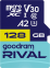 Карта пам'яті GoodRam RIVAL microSDXC 128GB V30 A2 (UHS I U3) + ad Карта пам'яті GoodRam RIVAL microSDXC 128GB V30 A2 (UHS I U3) + ad - фото 1