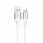 USB кабель Florence Technic microUSB 1m 3A White (FL-2204-WM) - фото 2.