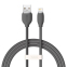Кабель USB-Lightning Baseus CAGD000101 Black - фото 2.