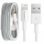 USB кабель Florence Lightning 1m 3A White (FL-2200-WL) - фото 2.