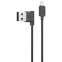USB кабель Hoco UPL11 L SHARE Lightning-USB Black - фото 2.
